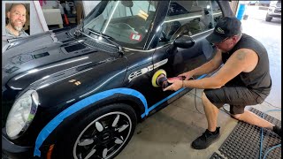 My 2007 Mini Cooper S R52 Sidewalk Edition gets a proper detail [upl. by Lirba]