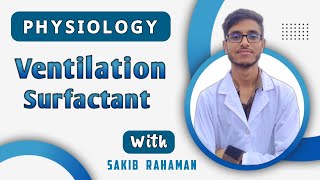 Pulmonary amp alveolar ventilation  Surfactant  Dead space  Respiratory physiology bangla lecture [upl. by Linden701]