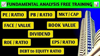 Fundamental Analysis Complete Course  Stocks की Fundamental Analysis कैसे करें [upl. by Stewardson]