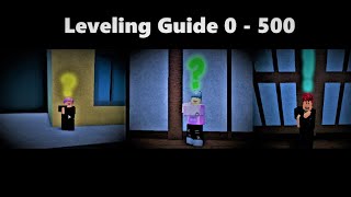 Rojutsu Blox  Leveling Guide [upl. by Wolfy]