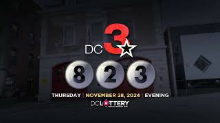 DC LOTTERY EveningwithDoubleDraw 11282024 [upl. by Anahsal466]