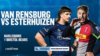 Van Rensburg v Esterhuizen  Hard Running South African Centres  Fullers London Pride Head 2 Head [upl. by Hermann]