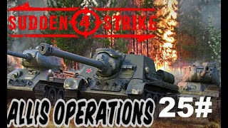 Sudden Strike 4 Allis Operation Plattenseedefensive 1945 25 [upl. by Nelrac267]