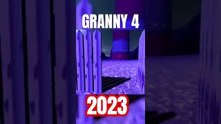 Evolution Of Granny Trailers granny ajjubhai shorts casper granny4 minecraft funnyshorts [upl. by Tilford]