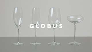 Im richtigen Glas entfalten sich Champagner Prosecco amp Co am schönsten  Globus [upl. by Llerraf622]