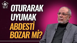 Oturarak Uyumak Abdesti Bozar mı  Dr Hüseyin Kayapınar Vav TV [upl. by Neerol559]