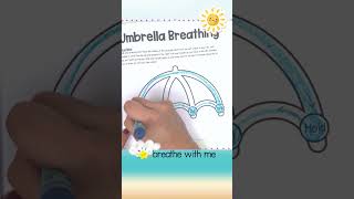 Hand Tracing Breathing Exercise  Summer Umbrella Breathing Exercises for Kids [upl. by Bixler415]