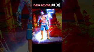 Free fire new pushpa raj emote 👀 ☠️ shorts freefire [upl. by Syst]