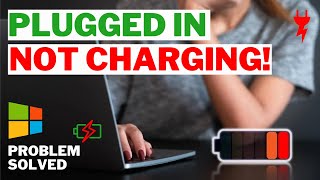 Plugged IN Not Charging  Fix Laptop Battery Not Charging  Windows 1011 [upl. by Aicsila370]