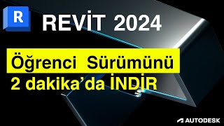 Revit Dersleri Revit Öğrenci Sürümü İndirme  Revit 2024 [upl. by Mairb96]