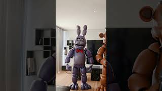 FNaF 1 Animatronics in Real Life  FNaF Animation fnaf fivenightsatfreddys freddyfazbear [upl. by Hadeehuat445]