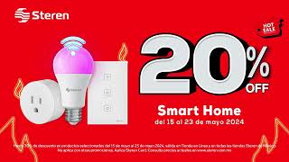 ¡Llegó el Hot Sale a Steren  20 de Descuento en Smart Home [upl. by Lehcor]