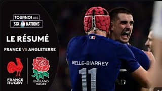 France3331Angleterre Tournois des 6 nations Un crunch de très haut niveau [upl. by Wurtz282]