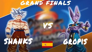 DBFZ National Championship Shanks Vs Gropis Grand Finals Spain [upl. by Robenia822]