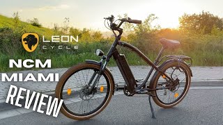 NCM Miami EBike Review  Lässiger Cruiser im Test [upl. by Ivetts]