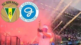 FC DEN HAAG ADO  DE GRAAFSCHAP 🇳🇱 DOETINCHEM ULTRAS FANS PYRO SHOW [upl. by Entruoc]