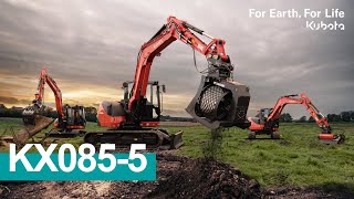 New KX0855 The 8tonne standard  Kubota 2023 [upl. by Haras]