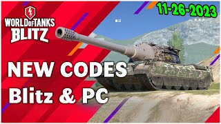 world of tanks codes November 2023 🎁 WOTB Codes 2023 [upl. by Aihsetel782]