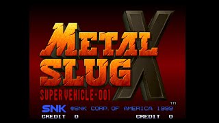 Metal Slug X Gameplay  Mission 1  Only 1 Coin  WanZar Presents [upl. by Delfeena]