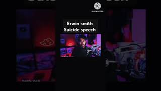 ERWIN SMITH   Suicide speech vyuk edit  vyuk anime AOT viralvideo phonk attackontitan [upl. by Alleynad44]