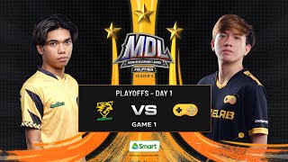 MDL PH S2 Playoffs Day 1 ONIC vs GLAB Game 1 [upl. by Navinod]