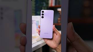 Warna Baru Light Violet Samsung Galaxy A05s smartphone unboxinghp [upl. by Annaiuq937]