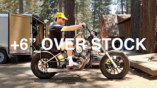 Going long on the Sportster chopper [upl. by Wind]