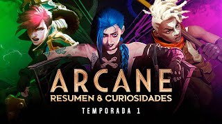 ARCANE Resumen y curiosidades I T1  The Top Comics [upl. by Elicec]