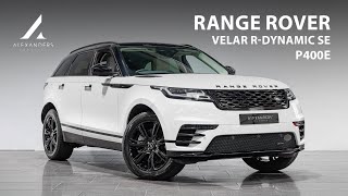 Range Rover Velar RDynamic SE P400e  Walkaround [upl. by Naillik294]