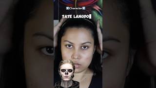 Tate Langdon American Horror Story Makeup 🏴‍☠️24 shorts makeupartist heavenarodi shortsfeed [upl. by Birch]