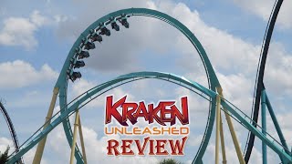 Kraken Review SeaWorld Orlando BampM Floorless Coaster  SeaWorld Orlandos Most Important Coaster [upl. by Einaffit752]