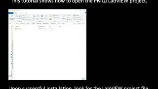 How to open LabVIEW project [upl. by Cleaves708]