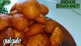 Gulgule Recipe  Soft and fullfy  Indian Doughnut Recipe  Snacks Recipes  Wheat Flour Recipes [upl. by Clerk982]