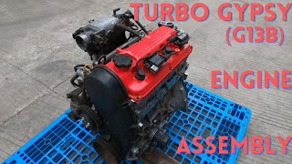 TURBO G13B ENGINE ASSEMBLY [upl. by Felizio]