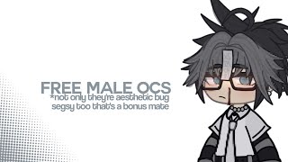 ┊⋆ ˎˊfree male gacha club ocs  mbti [upl. by Edobalo]