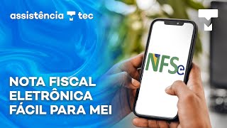 NFSe como emitir nota fiscal MEI pelo app ou portal do Governo Federal – AssitênciaTec 084 [upl. by Hploda]