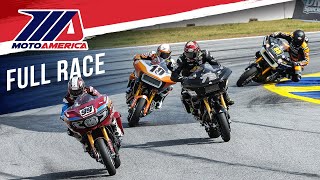 MotoAmerica Mission King of the Baggers Race 2 at Road Atlanta 2023 [upl. by Pimbley583]