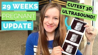 29 Week Pregnancy Update  3D ULTRASOUND amp POLYHYDRAMNIOS RESULTS [upl. by Milissent496]