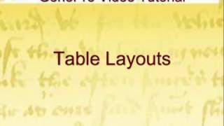 Table Layouts in GenoPro [upl. by Lucais]