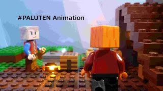 PART3 lego Minecraft Stopmotion Herrbergman GLP Paluten Paluten Animation [upl. by Laemsi422]