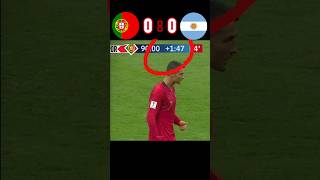 Ronaldo On a Fire 😱🥶😱Portugal🆚️Argentina 21 imaginary Match Highlights youtube shorts [upl. by Ahsyat]