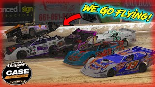 We Went Flying at Kern in the Super Late Model [upl. by Nitsruk152]