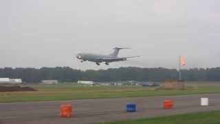 Vickers VC10  Final Arrival at Bruntingthorpe [upl. by Atihcnoc]