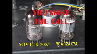 RCA 12AX7A vs Sovtek 7025 12AX7 WA You make the call Tube Tone Comparison Peavey XXX [upl. by Olinad549]