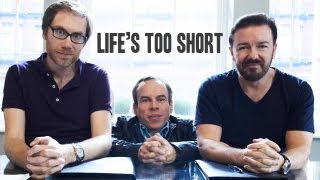 Lifes Too Short  New Ricky Gervais TV Series Review [upl. by Nancee]