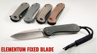 CIVIVI’S STRONGEST ELEMENTUM  CIVIVI ELEMENTUM FIXED BLADE [upl. by Atsylac]