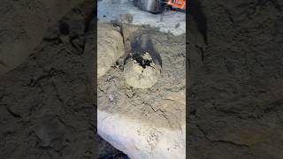 Making pottery clay from kaolin outdoors survival bushcraft camping [upl. by Jacquenette878]