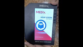 Smart Digital Near Vision Chart  Medix DNVC100 Portable and Easy to use [upl. by Rudolph984]