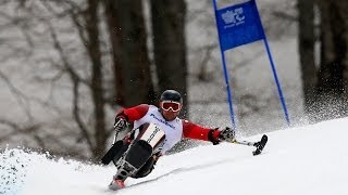 Maurizio Nicoli  Mens superG sitting  Sochi 2014 Paralympic Winter Games [upl. by Eiderf]