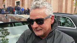 Il dolore di Roberto Baggio per la morte di Marzio Brombal [upl. by Locin]